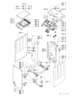 Схема №1 AWT 2245 с изображением Декоративная панель для стиралки Whirlpool 481245215784