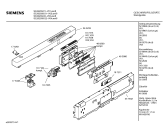 Схема №4 SE26293II PlusSense с изображением Набор кнопок для посудомойки Siemens 00187658