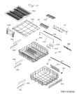 Схема №5 F88709M0P с изображением Панель для посудомоечной машины Aeg 8088495034