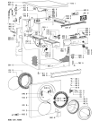 Схема №2 WAK 7666 с изображением Обшивка для стиральной машины Whirlpool 481245311033