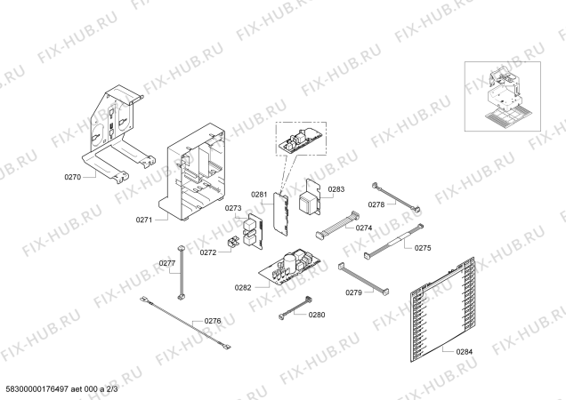 Взрыв-схема вытяжки Bosch DWB068U51 Bosch - Схема узла 02