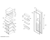 Схема №3 KS8368I3P, Neff с изображением Дверь для холодильника Bosch 00717835