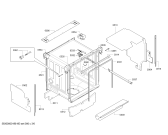 Схема №3 S41M85B7DE Excellent, Made in Germany с изображением Передняя панель для электропосудомоечной машины Bosch 00790324