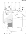 Схема №2 LSE610EU (F023438) с изображением Сенсорная панель для посудомоечной машины Indesit C00082430