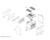 Схема №8 PDR364GLZS с изображением Ручка управления духовкой для духового шкафа Bosch 00419040