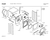 Схема №4 WTLFU07CH Novamatic TK8600 с изображением Ручка для сушилки Bosch 00483502