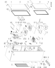 Схема №1 BLF 8122 W с изображением Дверца для холодильника Whirlpool 481010752486