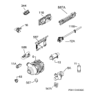 Схема №5 F77000W0P/AU с изображением Микромодуль для электропосудомоечной машины Aeg 973911414117029
