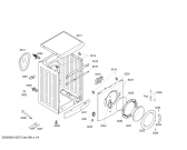 Схема №3 WM12E468GB E12.46 с изображением Панель управления для стиралки Siemens 00665805