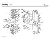 Схема №3 F6542 с изображением Крышка для холодильника Bosch 00284227