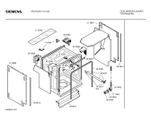 Схема №6 SE53730 с изображением Передняя панель для электропосудомоечной машины Siemens 00360628