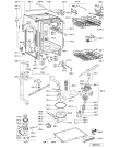 Схема №1 CW 494/1 с изображением Обшивка для посудомойки Whirlpool 481245371732