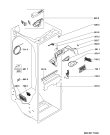 Схема №8 WSN 5556 A+ W с изображением Дверца для холодильника Whirlpool 480132102609