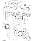 Схема №2 AWO/D 7086/-30 WP с изображением Блок управления для стиралки Whirlpool 481074291286