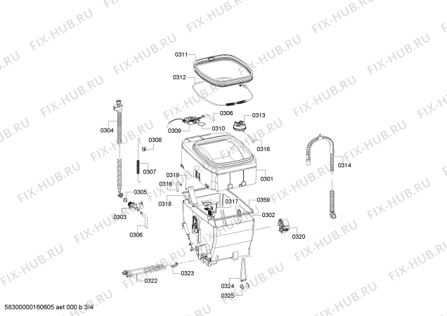 Схема №4 WP09T352HK с изображением Панель управления для стиралки Siemens 00676359