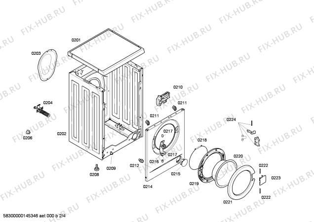 Схема №1 WM12A27MBY с изображением Панель управления для стиралки Siemens 00702935