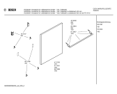 Схема №1 SGZ2055 с изображением Инструкция по установке/монтажу для электропосудомоечной машины Bosch 00536224