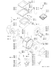 Схема №1 AWE 7417 с изображением Модуль (плата) для стиралки Whirlpool 481221470393