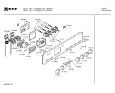 Схема №4 E1543N0 MEGA 1549 с изображением Панель управления для плиты (духовки) Bosch 00299361