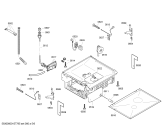 Схема №5 VVD64N03EU с изображением Рамка для посудомоечной машины Bosch 00706439