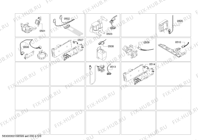 Схема №3 WIS28440EU Logixx 7 Sensitive с изображением Вкладыш для стиралки Bosch 00751044