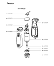 Схема №2 DDF2B1(0) с изображением Стойка для блендера (миксера) Moulinex MS-5937073