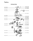 Схема №3 FP735127/700 с изображением Элемент корпуса для кухонного измельчителя Moulinex MS-0679010