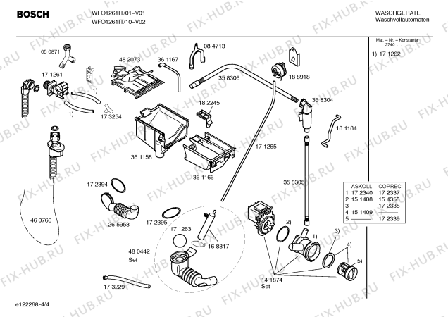 Схема №3 WFO1261IT Maxx Comfort WFO 1261 с изображением Панель управления для стиралки Bosch 00431911