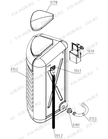 Взрыв-схема стиральной машины Gorenje W1E70S2/RV (731132, PS15/22101) - Схема узла 02