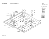 Схема №5 0750842063 HGE620C с изображением Панель для плиты (духовки) Bosch 00117562