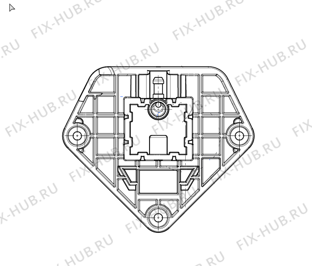 Большое фото - Холдер фильтра  для кофеварки (кофемашины) DELONGHI 5313255891 в гипермаркете Fix-Hub