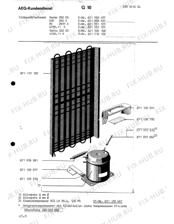 Взрыв-схема холодильника Aeg KE 2537 S - Схема узла Section4