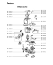 Схема №4 FP741127/700 с изображением Элемент корпуса для кухонного измельчителя Moulinex MS-5909881