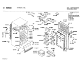 Схема №1 KSV2631NL с изображением Цокольная панель для холодильной камеры Bosch 00272017