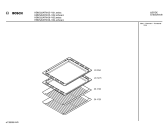 Схема №3 HBN526AFN с изображением Панель управления для плиты (духовки) Bosch 00351059