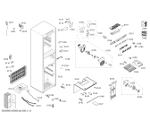 Схема №2 KKF287S5TI с изображением Крышка для холодильной камеры Bosch 00656672