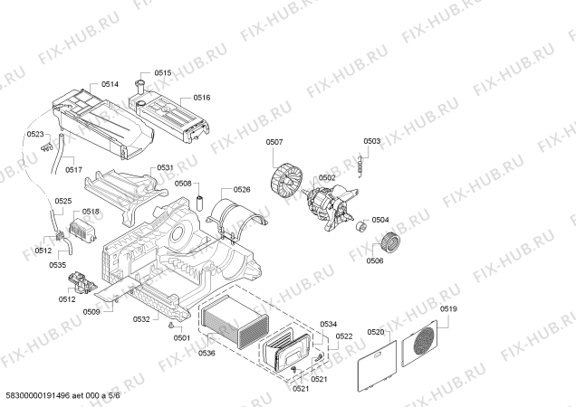 Схема №6 WT47W560FG iQ700 selfCleaning condenser с изображением Кабель для сушилки Bosch 00629390