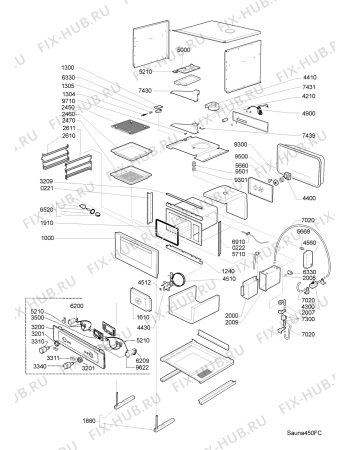 Схема №1 ECTM 8145 PT с изображением Панель для духового шкафа Whirlpool 481069211101