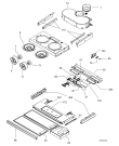 Схема №1 JDA4240W с изображением Моторчик для вентиляции Aeg 50242175003