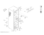 Схема №4 KG39NVI31 с изображением Дверь для холодильника Siemens 00714562