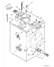 Схема №5 L87695WD с изображением Декоративная панель для стиральной машины Aeg 1328314537