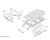 Схема №2 PIK875T91E inducc.bosch tc 80cm internet.4i paell с изображением Стеклокерамика для плиты (духовки) Bosch 00479662