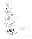 Схема №1 AKR 987 NA-4 с изображением Панель для вытяжки Whirlpool 481231038899