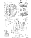 Схема №2 ADG 8282 IX с изображением Панель для электропосудомоечной машины Whirlpool 480140100488