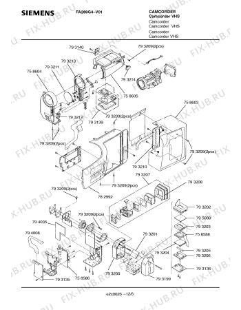 Схема №8 FA269G4 с изображением Модуль для холодильной камеры Siemens 00793135