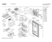 Схема №1 KSU49630NE с изображением Дверь для холодильной камеры Bosch 00473372