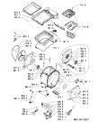 Схема №1 WATS 5341/1 с изображением Декоративная панель для стиральной машины Whirlpool 481245212288