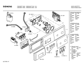 Схема №3 WM50301FG WM5030 с изображением Панель управления для стиралки Siemens 00353755