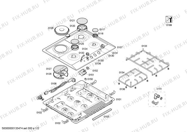 Схема №2 PMD655DEU с изображением Кнопка для электропечи Bosch 00613276