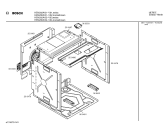 Схема №4 HEN202A с изображением Панель для плиты (духовки) Bosch 00284887